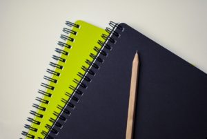 Notebooks with Pencil